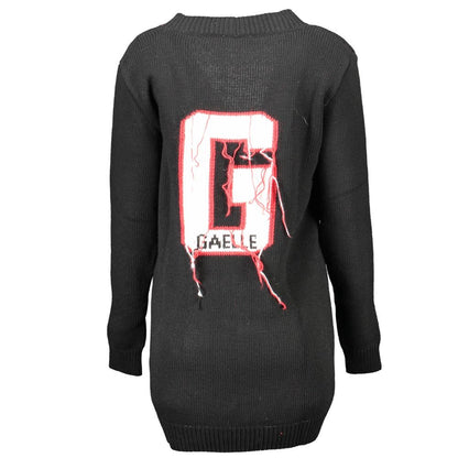 Gilet en acrylique noir pour femme Gaelle Paris