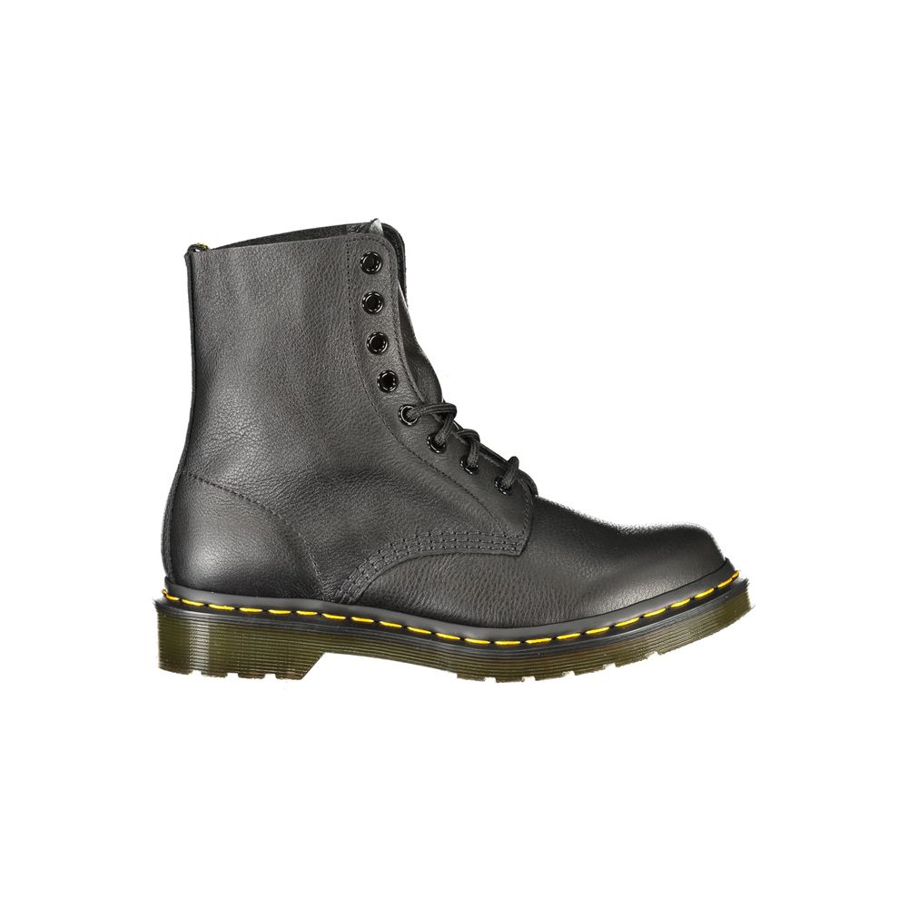 Bottes unisexes Dr. Martens en cuir noir