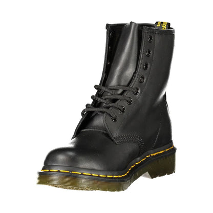 Stivaletto unisex in pelle nera Dr. Martens