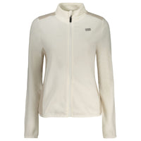 Sweat-shirt femme Norvège 1963 Blanc Polyester
