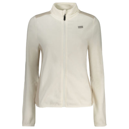 Sweat-shirt femme Norvège 1963 Blanc Polyester
