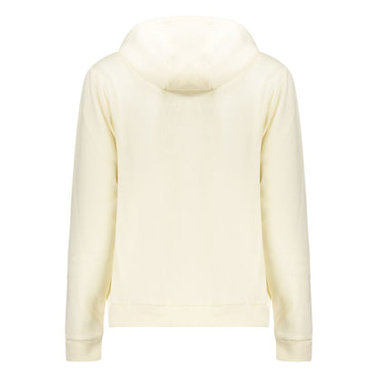 Felpa con cappuccio da donna in cotone bianco Norvegia 1963