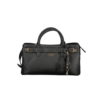 Borsa a mano da donna Guess Jeans Nero Poliuretano