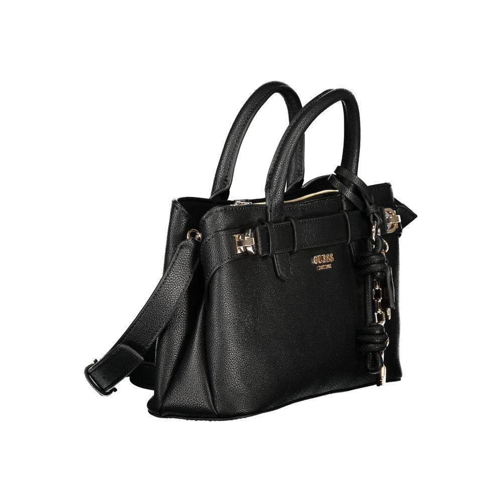 Borsa a mano da donna Guess Jeans Nero Poliuretano