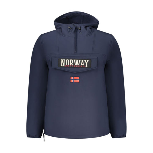 Giacca da uomo blu in poliestere Norvegia 1963