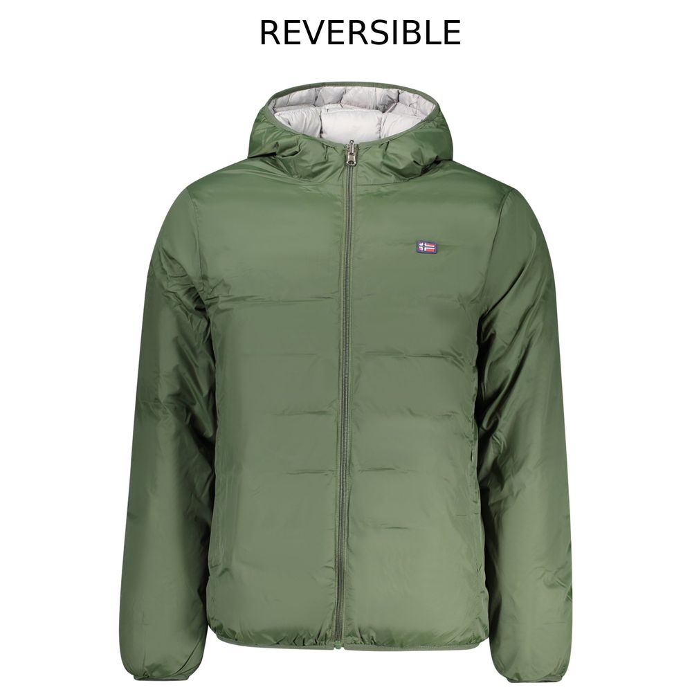 Norvegia 1963 Verde Poliestere Uomo Giacca