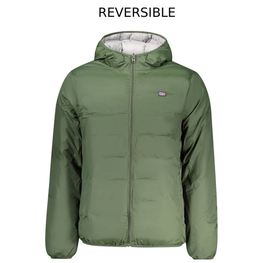 Norvegia 1963 Verde Poliestere Uomo Giacca
