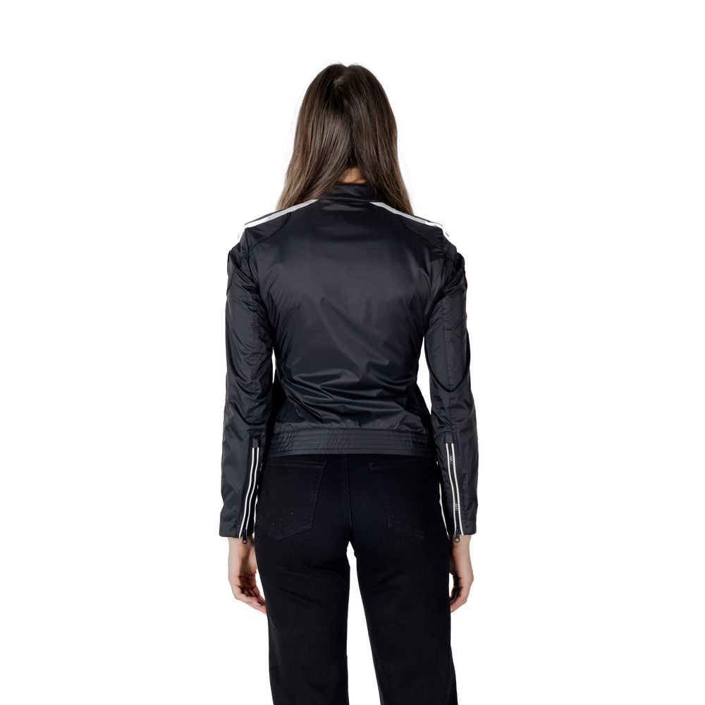 Veste motard en polyamide noir Blauer