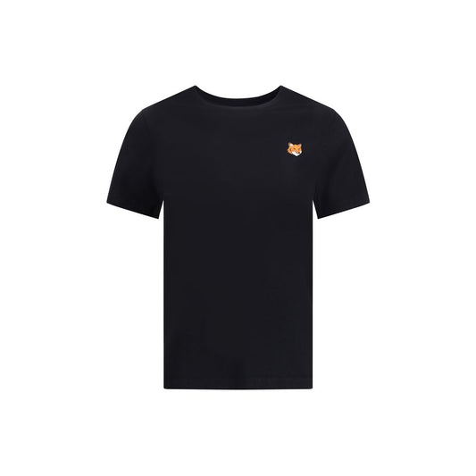 T-shirt Maison Kitsuné in cotone nero