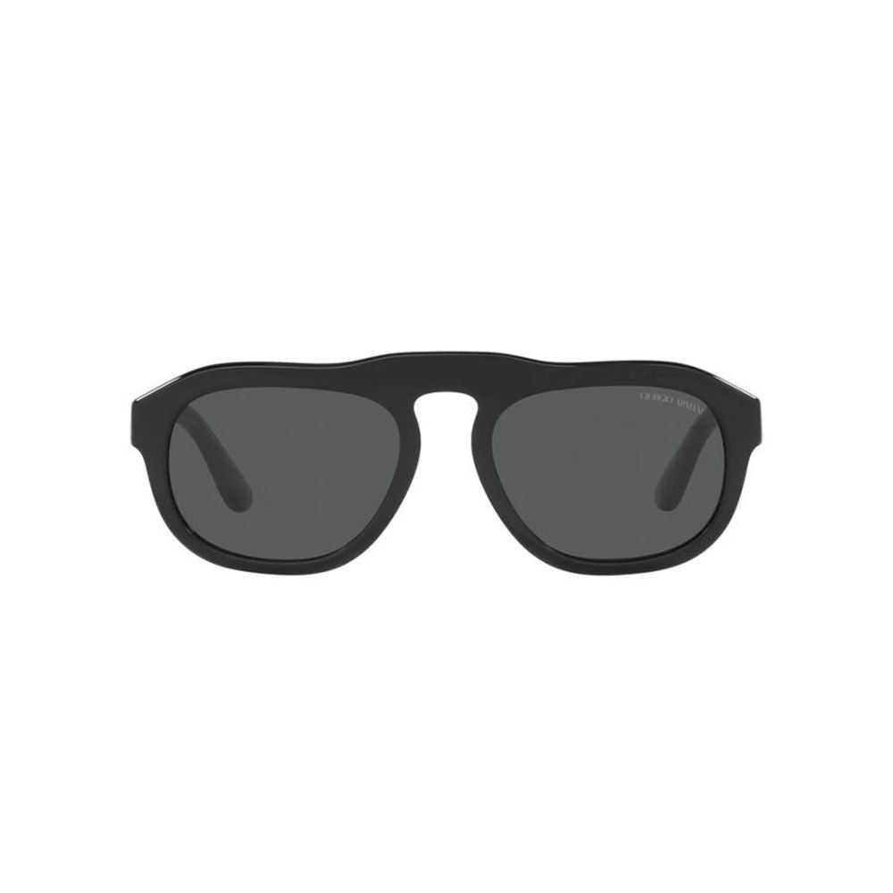 Occhiali da sole Giorgio Armani in acetato nero