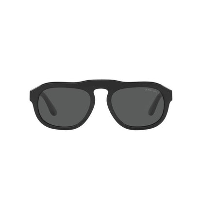 Occhiali da sole Giorgio Armani in acetato nero