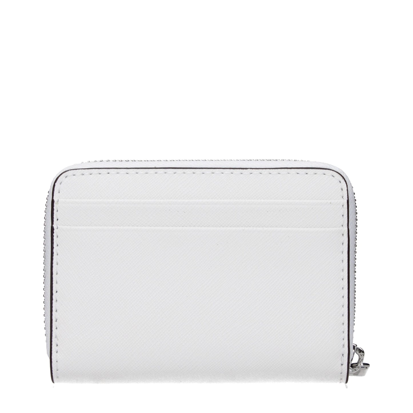 Portacarte in pelle bianca Michael Kors