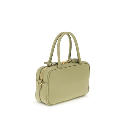 Borsa a mano Prada Bos Taurus in pelle di vitello bicolore