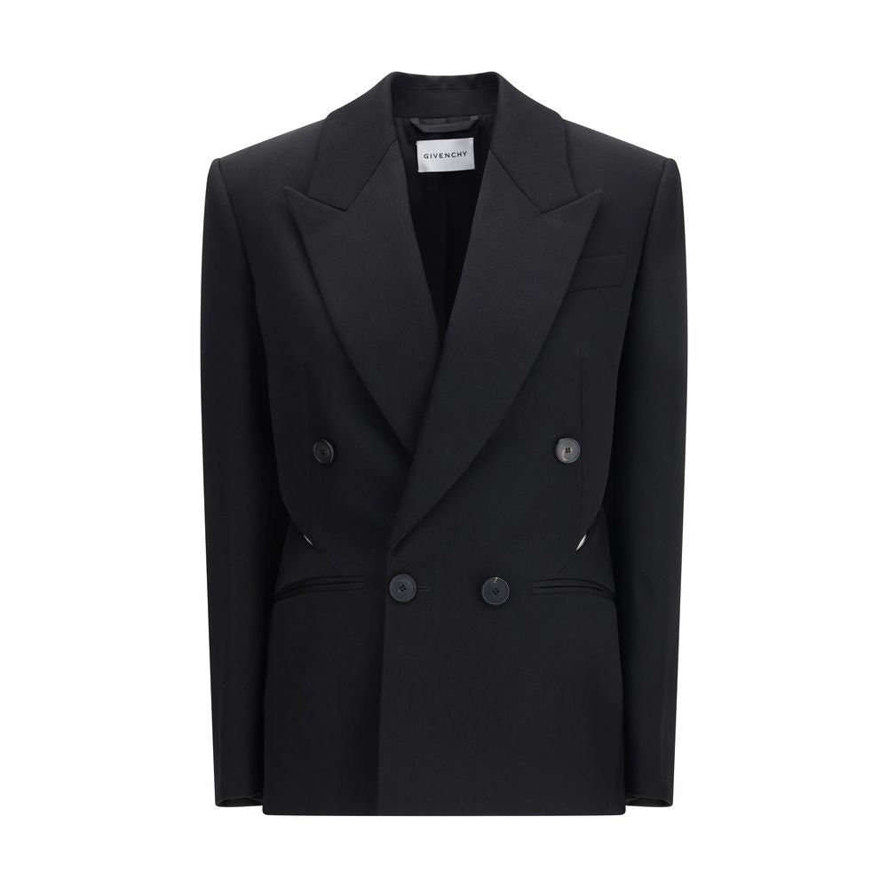 Vestes et manteaux en laine noire Givenchy