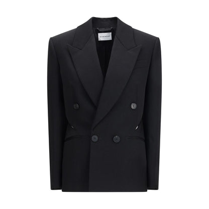 Giacche e cappotto in lana nera Givenchy