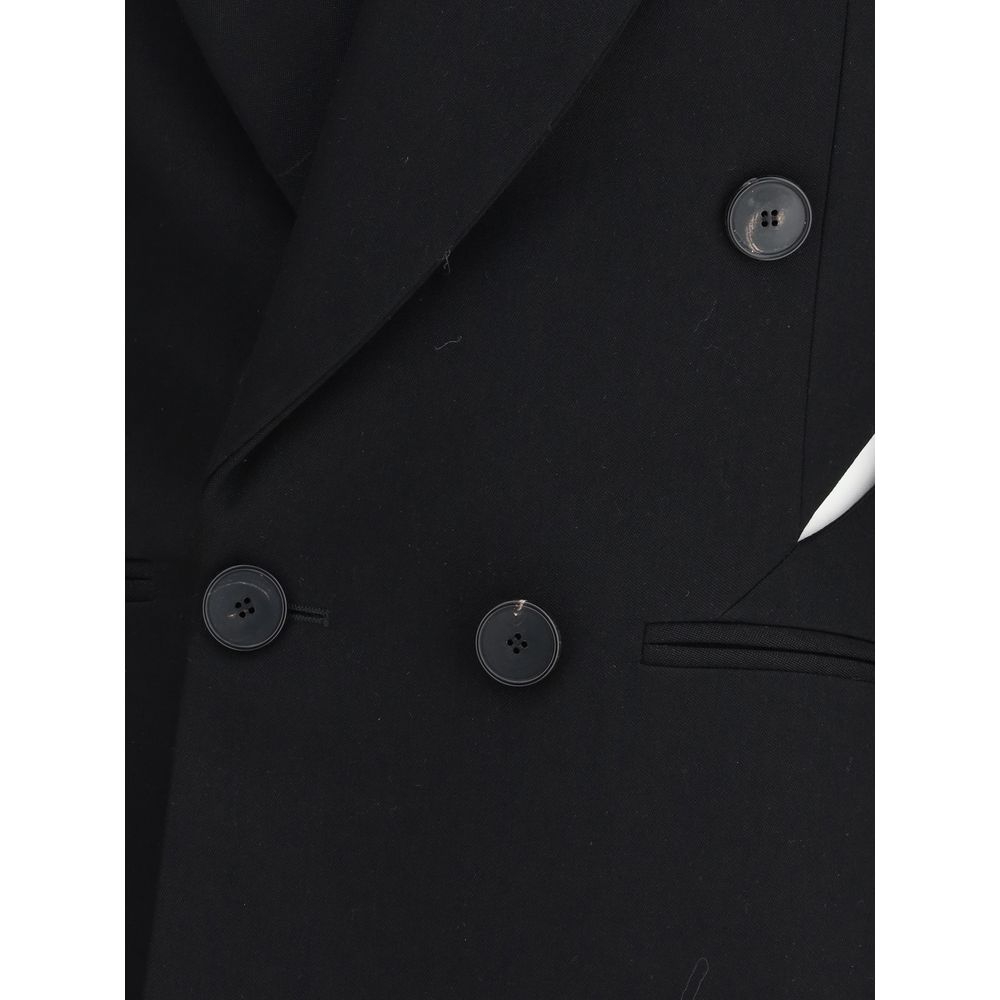 Vestes et manteaux en laine noire Givenchy