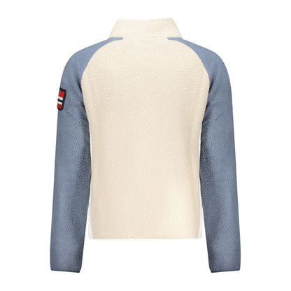 Felpa da uomo in poliestere beige Norway 1963