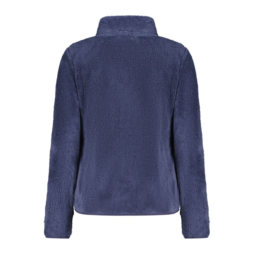Felpa da donna in poliestere blu Norvegia 1963