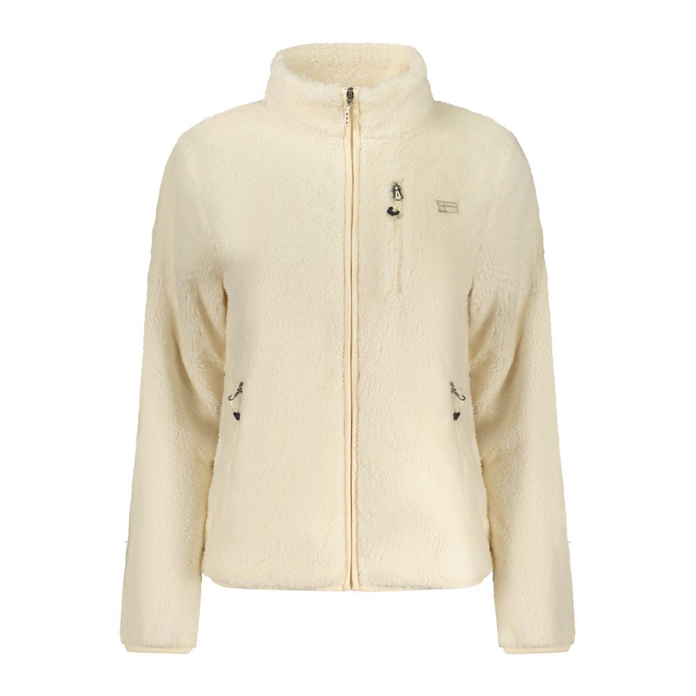 Felpa da donna in poliestere bianco Norvegia 1963