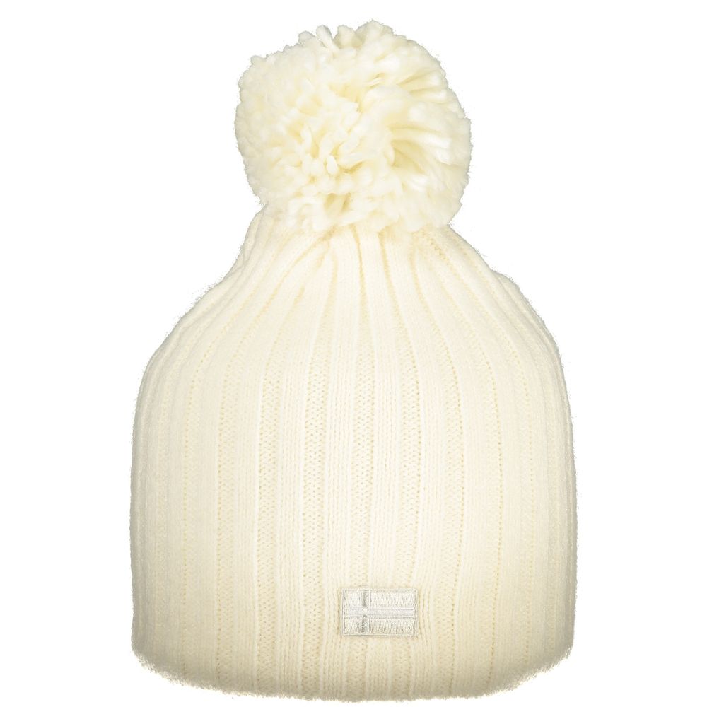 Cappello da donna in acrilico bianco Norvegia 1963