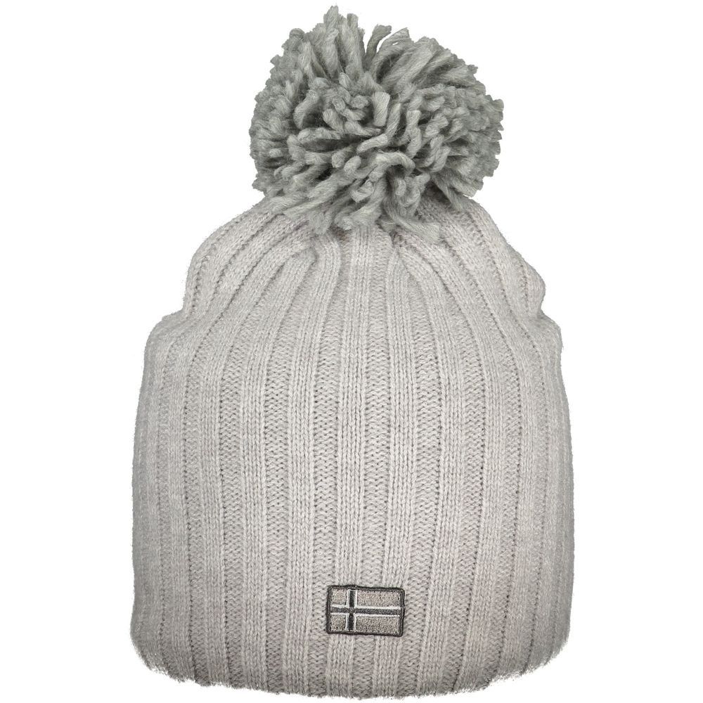 Chapeau pour femme en acrylique gris Norvège 1963