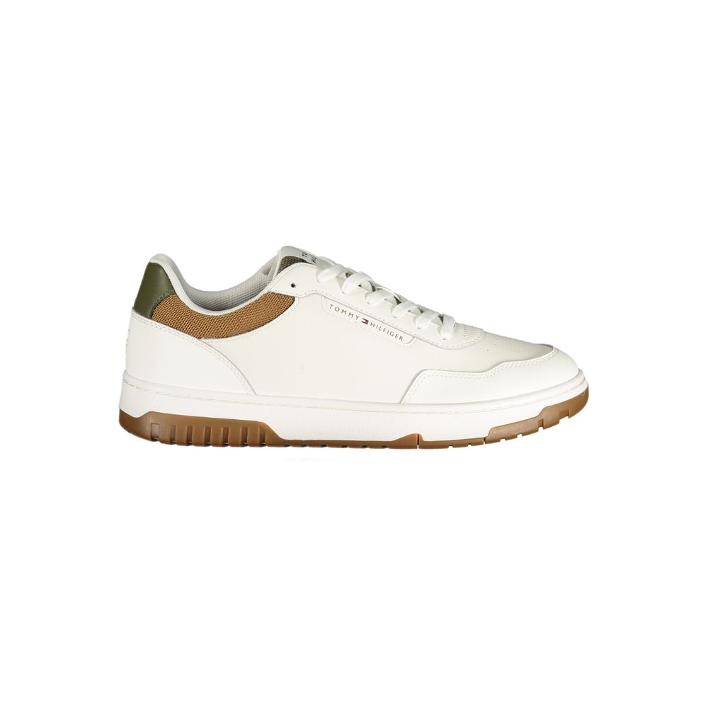 Baskets Tommy Hilfiger Bianco Poliuretano pour homme