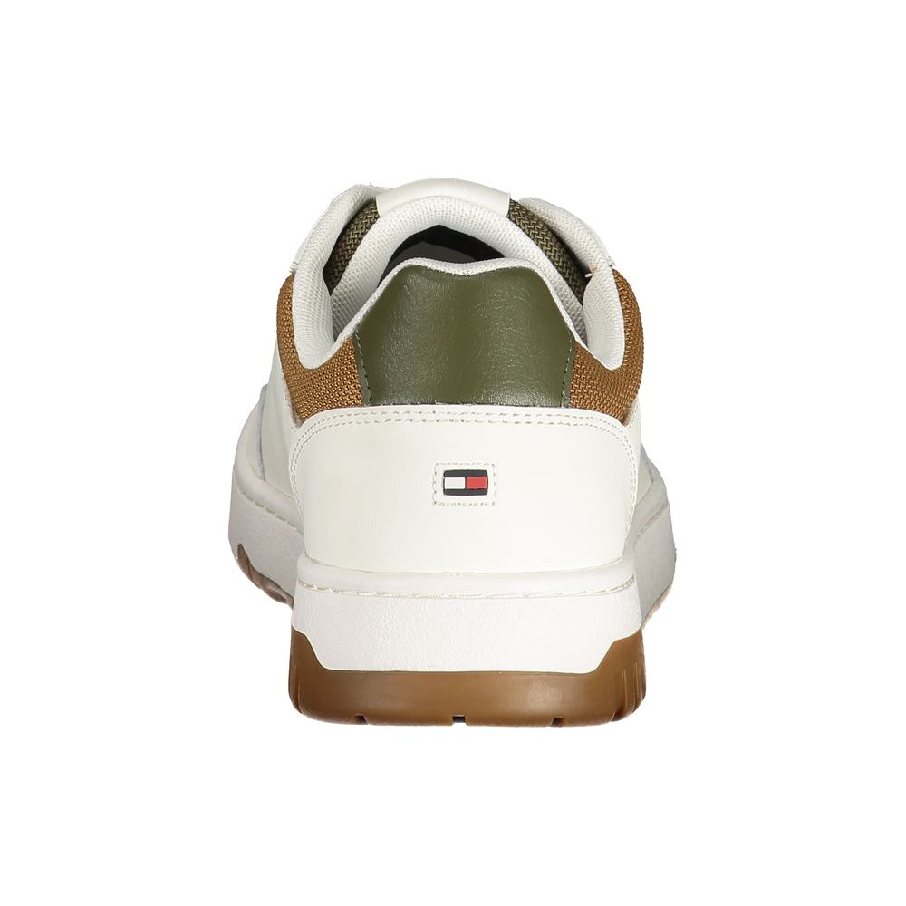 Baskets Tommy Hilfiger Bianco Poliuretano pour homme