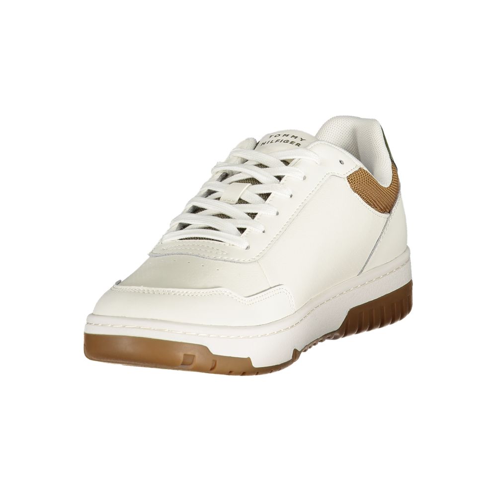 Baskets Tommy Hilfiger Bianco Poliuretano pour homme