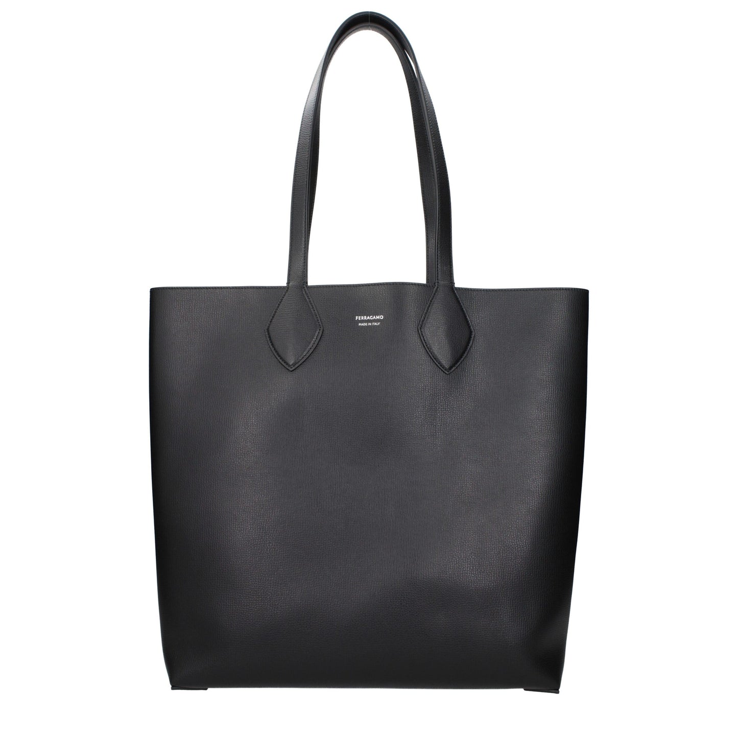 Sac à bandoulière en cuir noir Salvatore Ferragamo