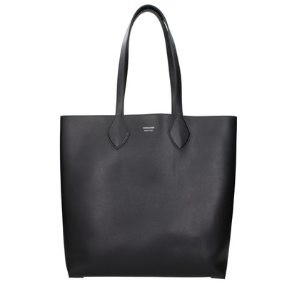 Sac à bandoulière en cuir noir Salvatore Ferragamo