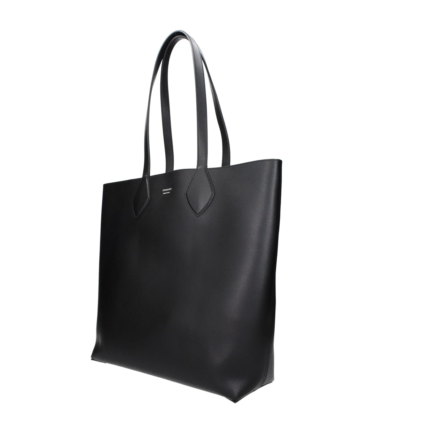 Sac à bandoulière en cuir noir Salvatore Ferragamo