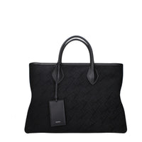 Borsa a mano in tessuto nero Salvatore Ferragamo