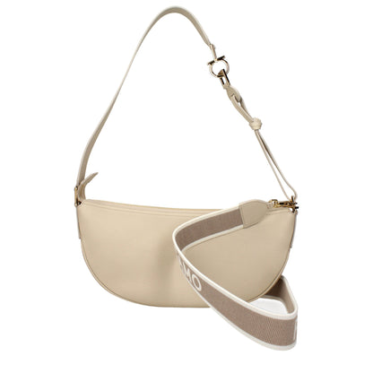 Borsa a spalla Salvatore Ferragamo in pelle grigia