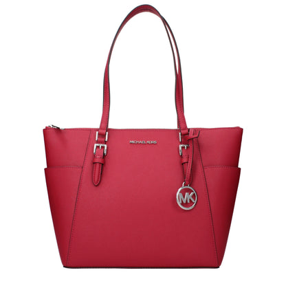 Borsa a tracolla Michael Kors in pelle rossa