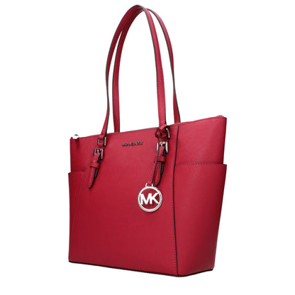 Borsa a tracolla Michael Kors in pelle rossa