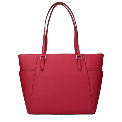 Borsa a tracolla Michael Kors in pelle rossa