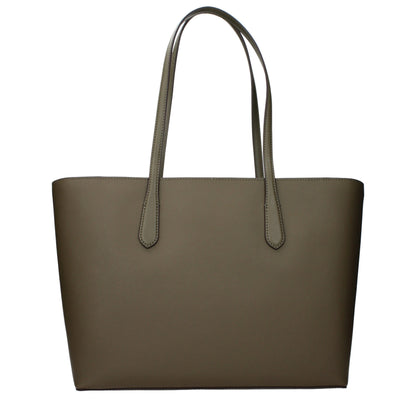 Borsa a tracolla Michael Kors in tessuto verde