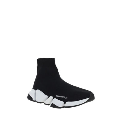 Sneakers sportive Balenciaga in poliestere nero