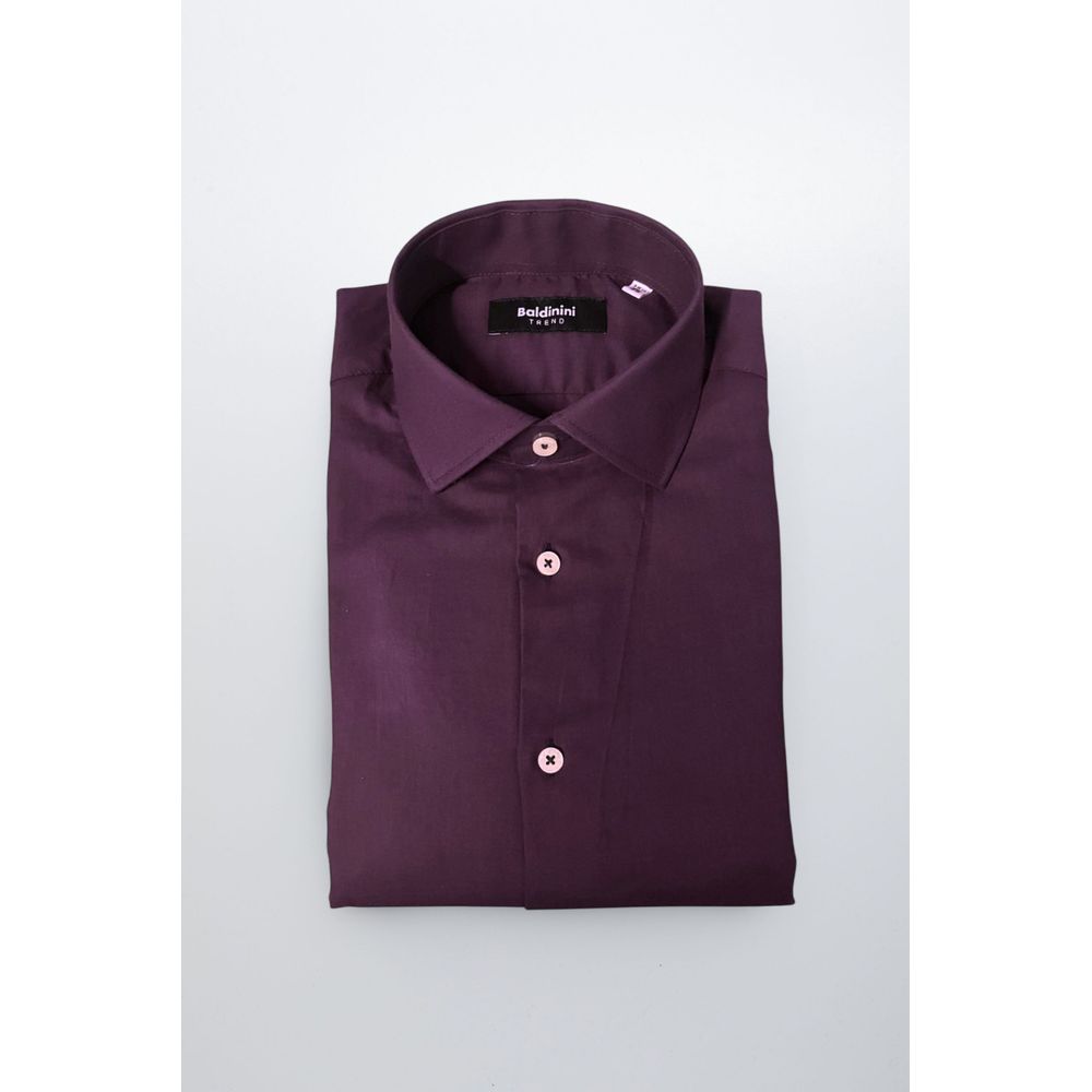Chemise homme Baldinini Trend en coton violet