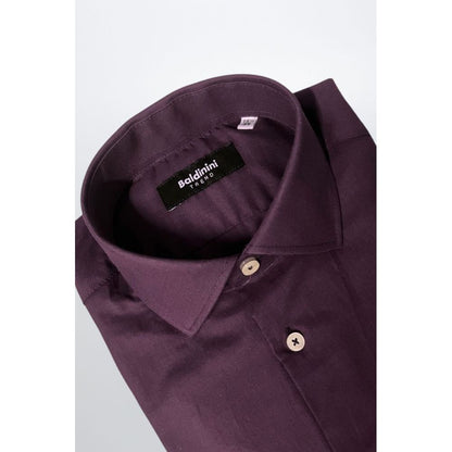 Chemise homme Baldinini Trend en coton violet