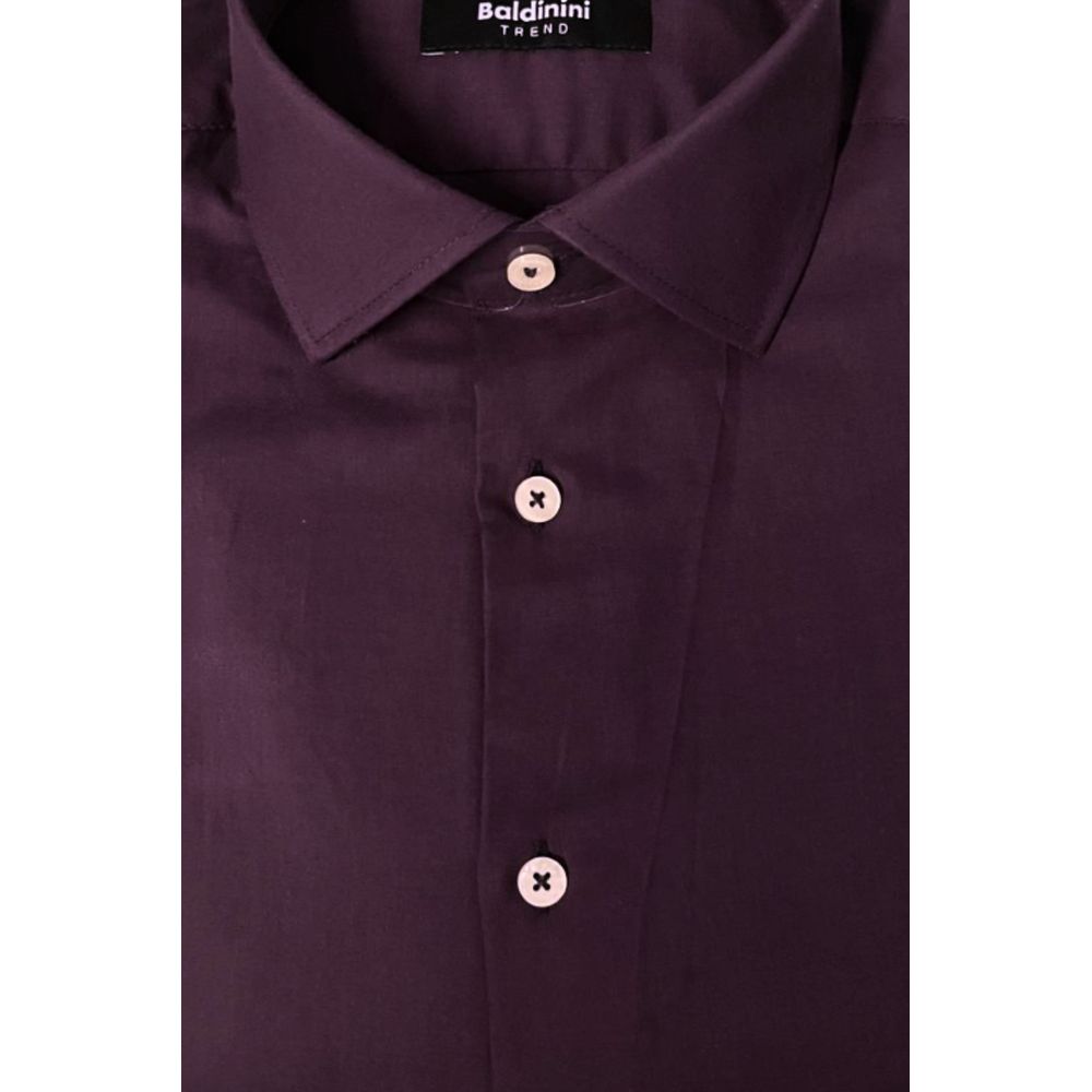 Chemise homme Baldinini Trend en coton violet