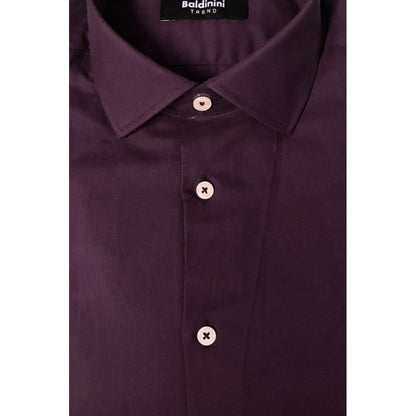 Chemise homme Baldinini Trend en coton violet
