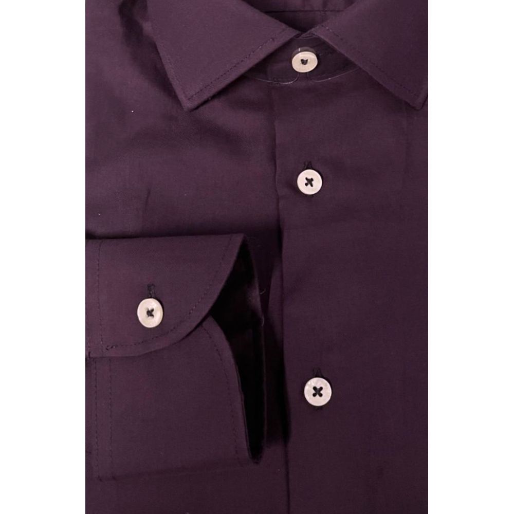 Chemise homme Baldinini Trend en coton violet