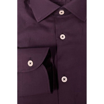 Chemise homme Baldinini Trend en coton violet