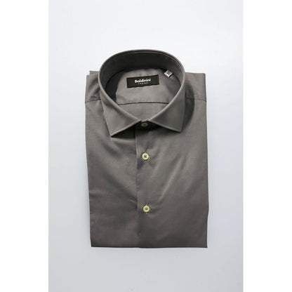 Chemise homme Baldinini Trend en coton gris
