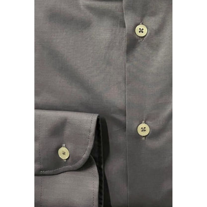 Chemise homme Baldinini Trend en coton gris