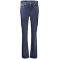 Jean Calvin Klein Blu en coton pour femme