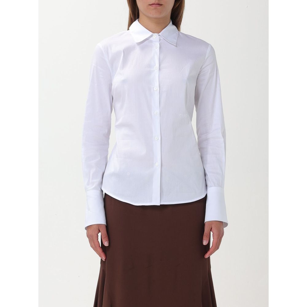 Camicia bianca in cotone PINKO