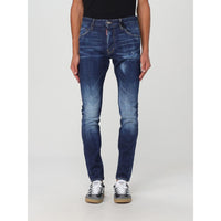 Jeans skinny in cotone blu Dsquared²
