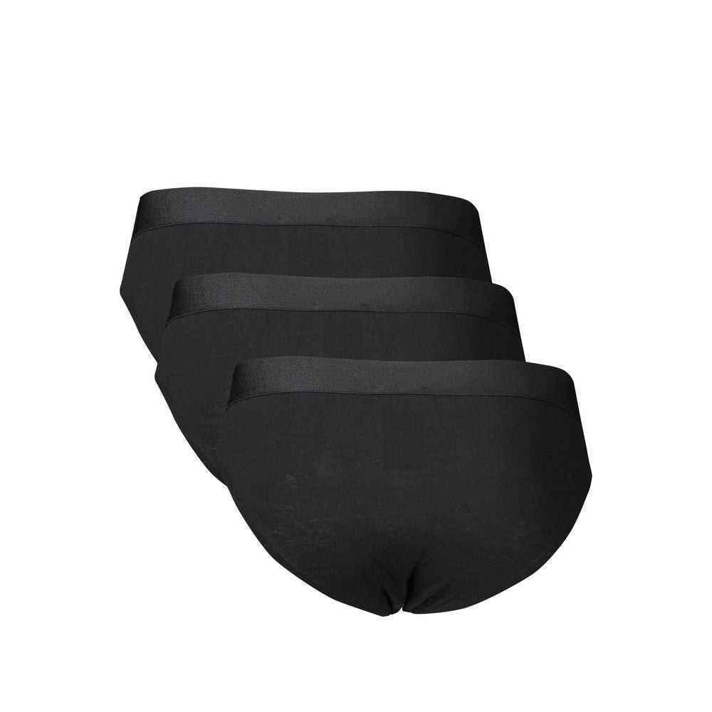 Intimo uomo in poliestere nero Bikkembergs